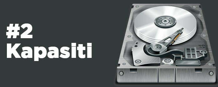 #2 kapasiti hard disk